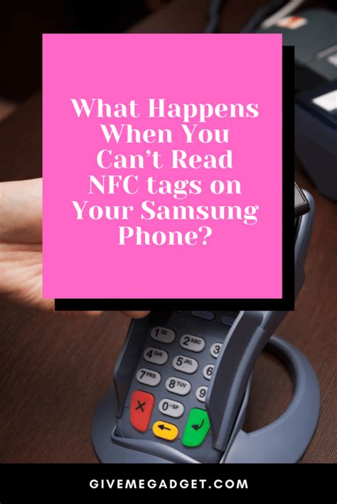 can't read nfc tag Samsung